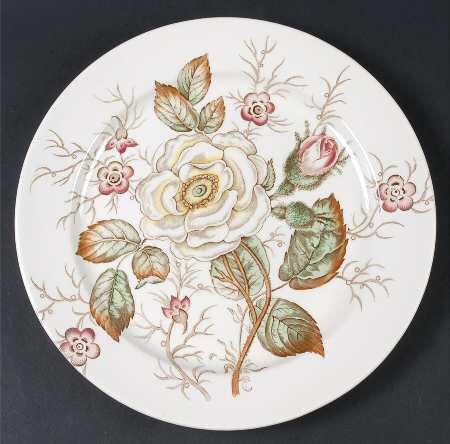 Old Rose 12" Chop Plate (Round Platter)