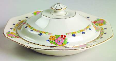 Pastel Round Covered Butter