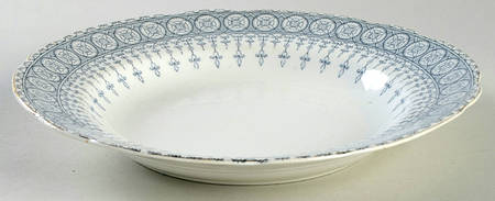 Premier Gray Rim Soup Bowl