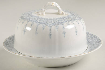 Premier Gray Round Covered Butter