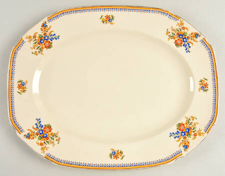 Royal Cameronian 14" Oval Serving Platter