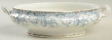 Seville Blue Round Vegetable No Lid