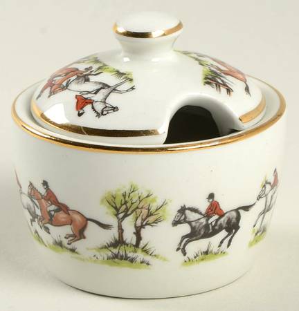 Tally Ho Mustard Jar & Lid