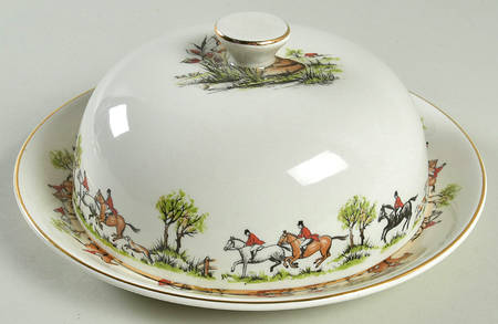 Tally Ho Round Covered Butter
