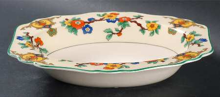 Verona 8" Oval Vegetable Bowl by John Maddock & Sons