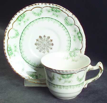 Warwick Flat Demitasse Cup & Saucer Set