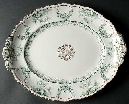 Warwick 14" Oval Serving Platter