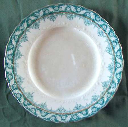 Yale Green Bread & Butter Plate
