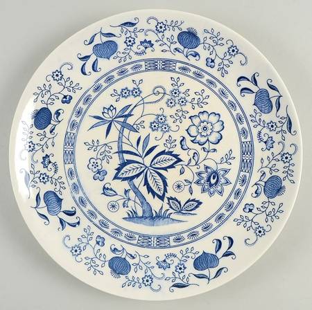 Blue Onion 11" Chop Plate (Round Platter)