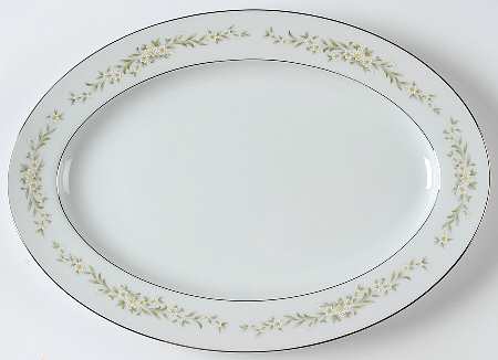 Greenbrier 14" Oval Serving Platter