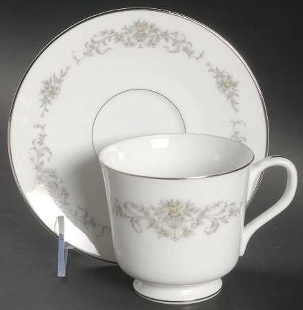 Greensboro Footed Cup & Saucer Set