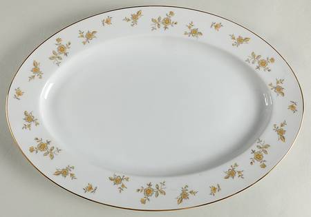 Hanover 14" Oval Serving Platter