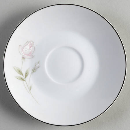 Sage Rose Saucer