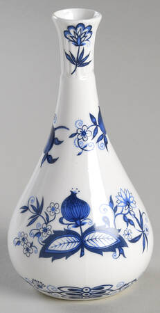 Blue Onion 5" Bud Vase