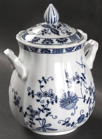 Blue Onion Candy Jar & Lid