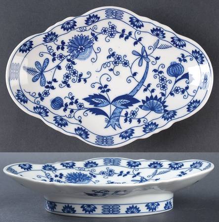 Blue Onion 8" Chinese Bowl