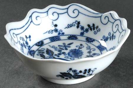Blue Onion Open Candy Dish