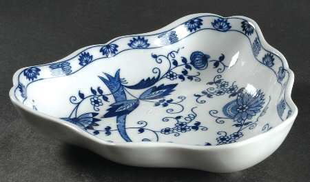Blue Onion Open Candy Dish