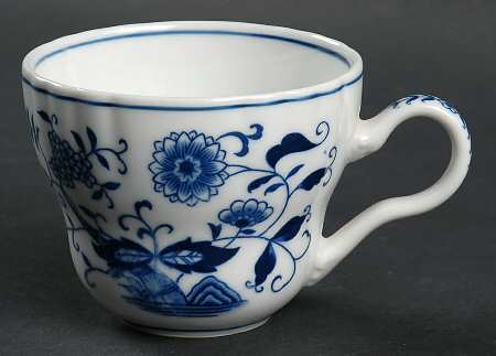 Blue Onion Flat Cup
