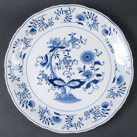 Blue Onion 12" Chop Plate (Round Platter)