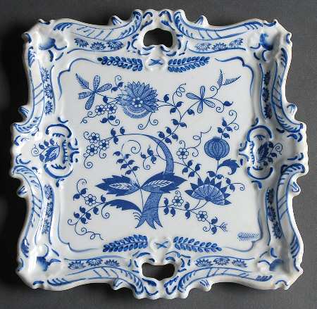 Blue Onion 10" Square Serving Platter