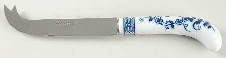Blue Onion Cheese Knife with Stainless Blade