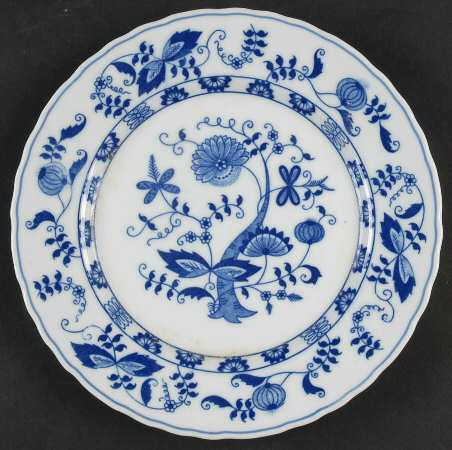 Blue Onion Salad Plate