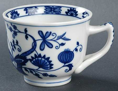 Blue Onion Footed Cup