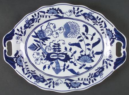 Blue Onion 12" Oval Serving Platter