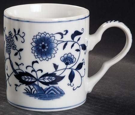 Blue Onion Mug by Seymour Mann