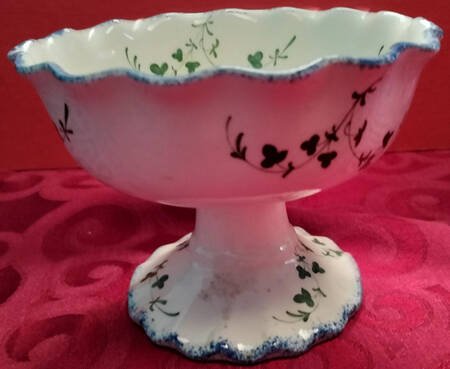 Cote Basque Round Compote (Height X Width)