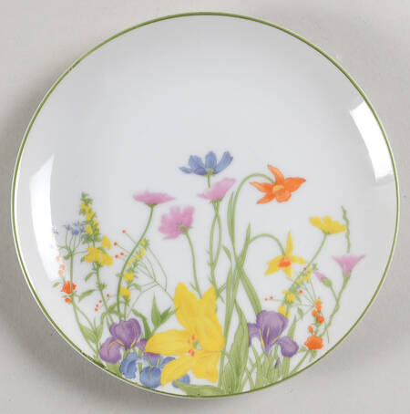 Day Lily Bread & Butter Plate