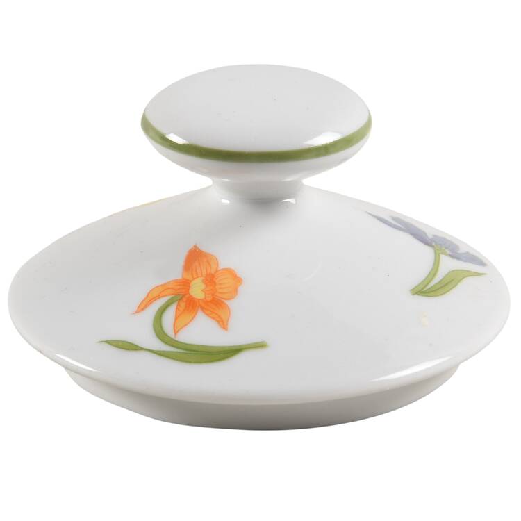 Day Lily Lid for Sugar Bowl