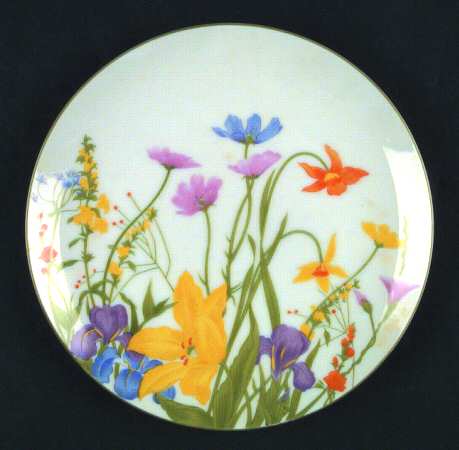 Day Lily Salad Plate