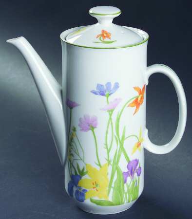 Day Lily Coffee Pot & Lid