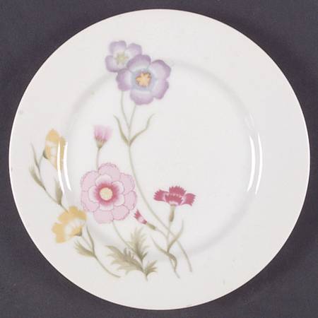 Flower Garden Salad Plate