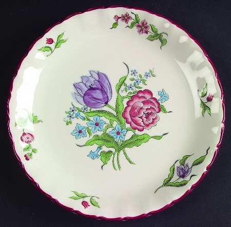 French Bouquet Salad Plate