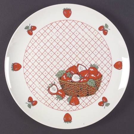 Les Fruits Dinner Plate