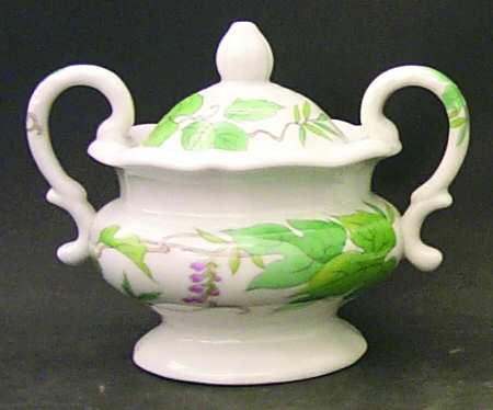 Morning Glory Sugar Bowl & Lid