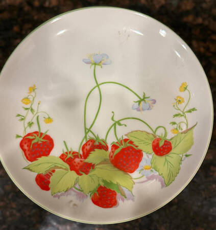 Strawberry Hill Salad Plate