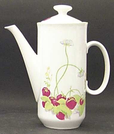 Strawberry Hill Coffee Pot & Lid