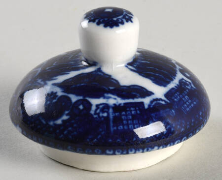 Willow Blue Lid for Sugar Bowl