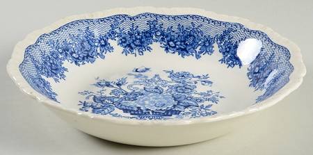 Ascot Blue Coupe Soup Bowl