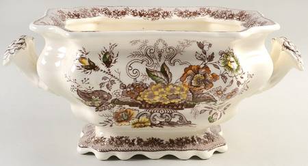 Ascot Brown Multicolor Tureen No Lid