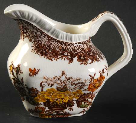 Ascot Brown Multicolor Creamer
