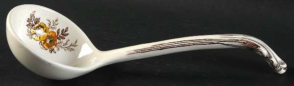 Ascot Brown Multicolor Tureen Ladle