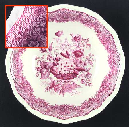 Ascot Red 9" Round Vegetable Bowl