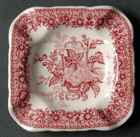 Ascot Red Small Ashtray