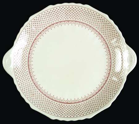 Ashlea Brown Handled Cake Plate