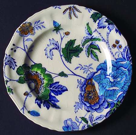 Belvedere Blue Multicolor Bread & Butter Plate